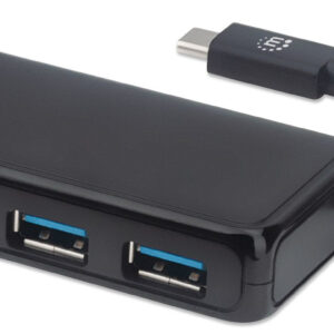 Conector Múltiple de 4 Puertos para USB MANHATTAN 164924