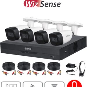 Kit de videovigilancia Dahua Technology DH-KIT/XVR5104HS-4KL-I3/4-HFW1500CMN-A-0280B-S2