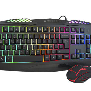 Kit de Teclado y Mouse Gaming Naceb Technology NA-617