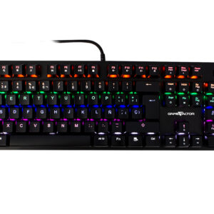 Teclado mecánico GAME FACTOR KBG400-PK-BL
